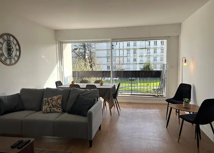 ღ Repos Urbain - T4 Spacieux, Lumineux Et Parking La Rochelle (Charente-Maritime)