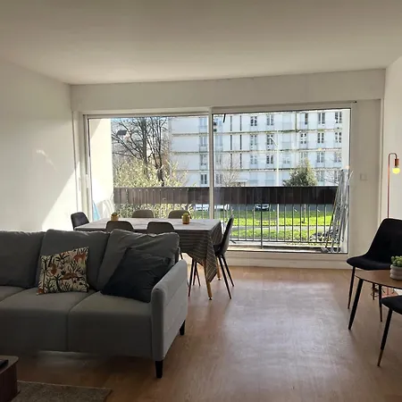 ღ Repos Urbain - T4 Spacieux, Lumineux Et Parking 拉罗歇尔