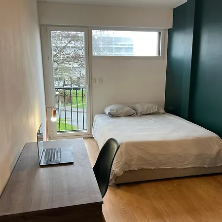 Apartmán Ღ Repos Urbain - T4 Spacieux, Lumineux Et Parking