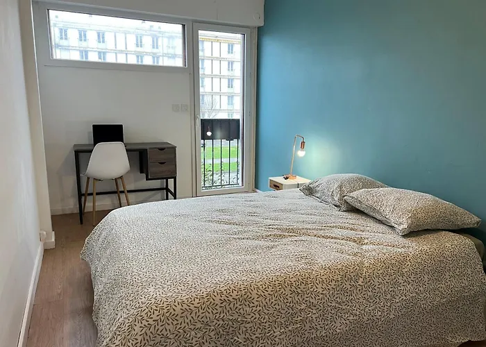 Appartement Ღ Repos Urbain - T4 Spacieux, Lumineux Et Parking La Rochelle (Charente-Maritime)